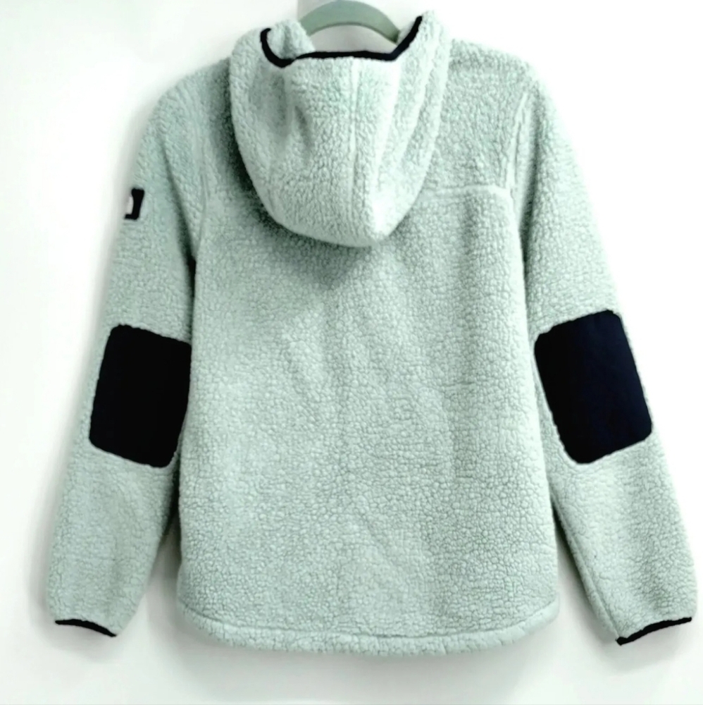 The North‎ Face Campshire Pullover Fleece Blue Hoodie - Picture 9 of 13